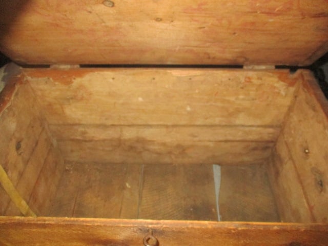 Handcrafted Antique Wood Box - 2