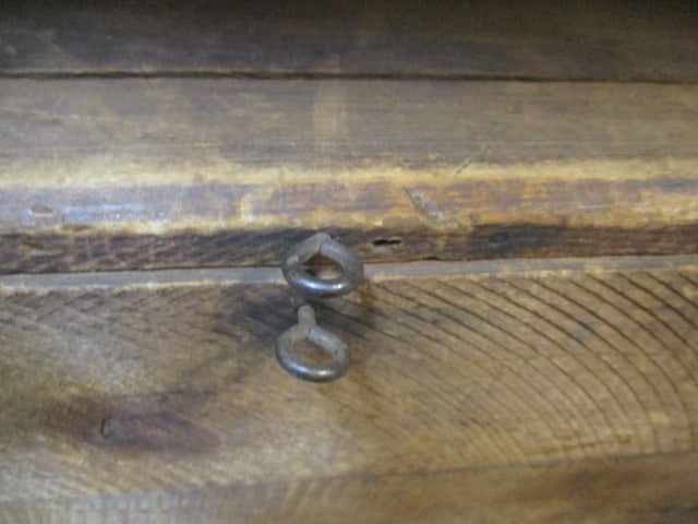 Handcrafted Antique Wood Box - 3