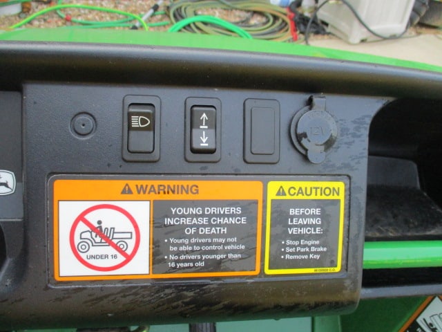 Like New 2013 John Deere Gas 6x4 TH Gator - 12