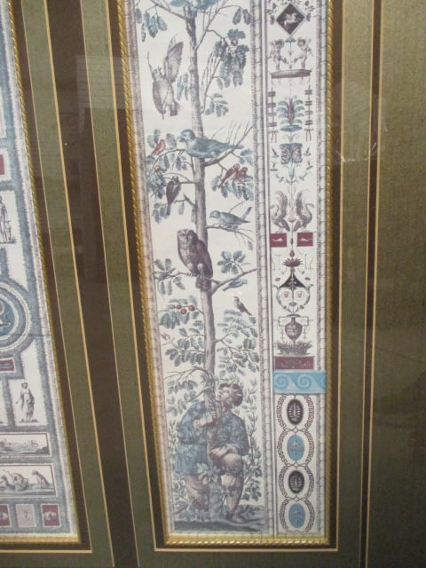 Large Vanguard Studios Triptych Reproduction of Raphael's "Logge di Raffaele" - 8