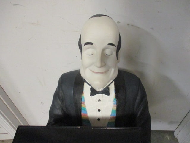 Novelty "Jeeves" Butler Valet Stand/Accent Table - 2