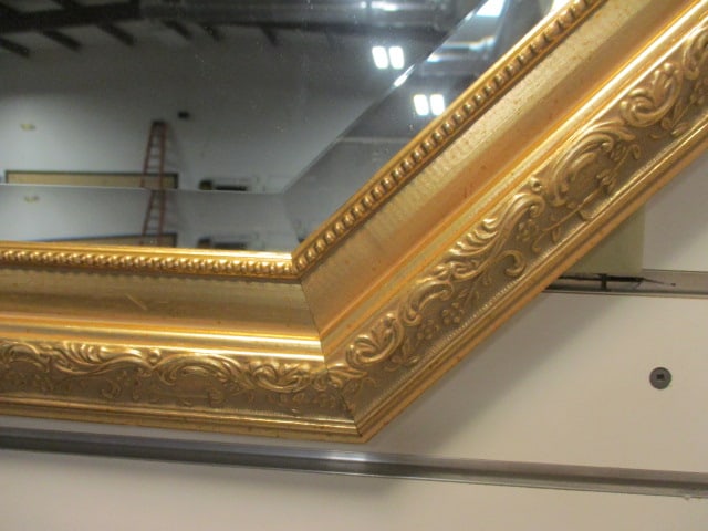 Gold Gilt Beveled Mirror - 3