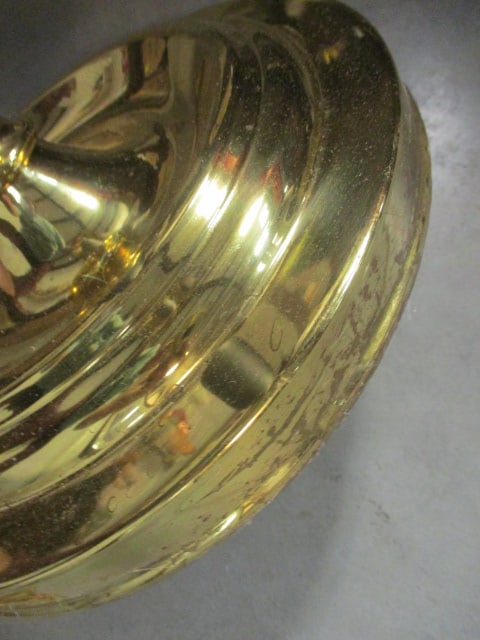 Black and Brass Neoclassical Inspired Candlestick Floor Lamp - 6