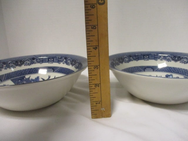 Johnson Bros. Blue Willow Serving Pieces - 11