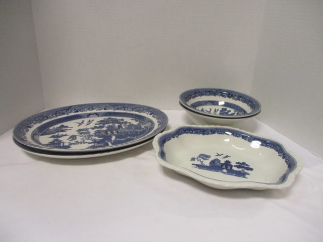 Johnson Bros. Blue Willow Serving Pieces (1 of 11)