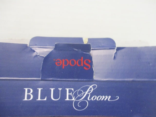 Spode Blue Room Cheese Knife and Four Spreaders, Wedgwood "Woodland" Ironstone - 9