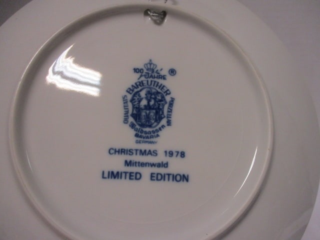 Six German Porcelain Collector Plates - 13