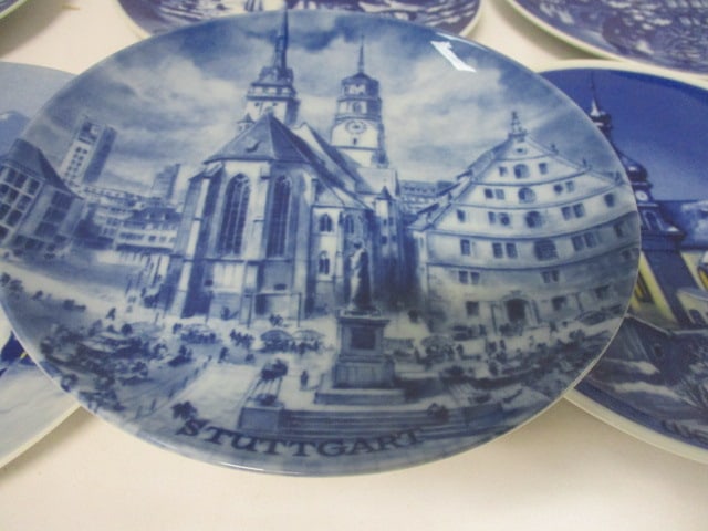 Six German Porcelain Collector Plates - 2