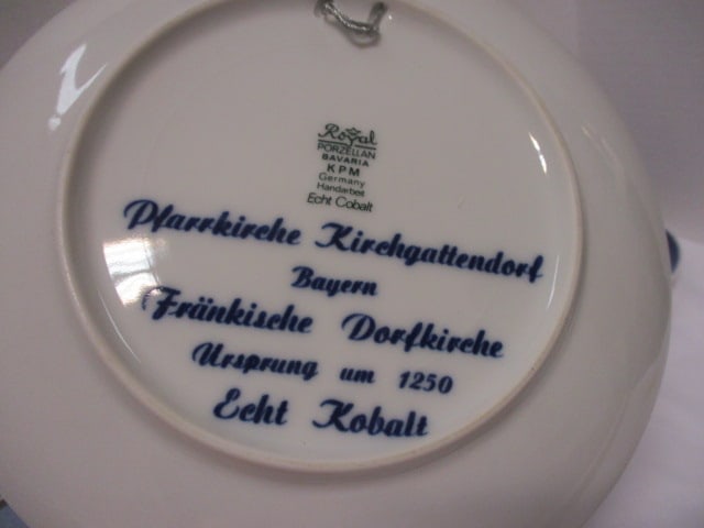 Six German Porcelain Collector Plates - 5