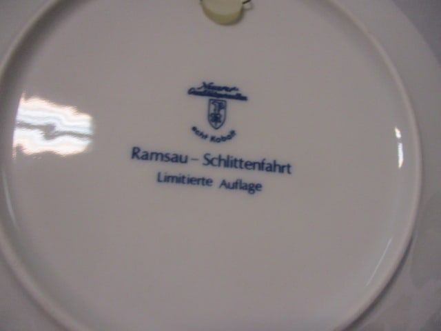 Six German Porcelain Collector Plates - 7