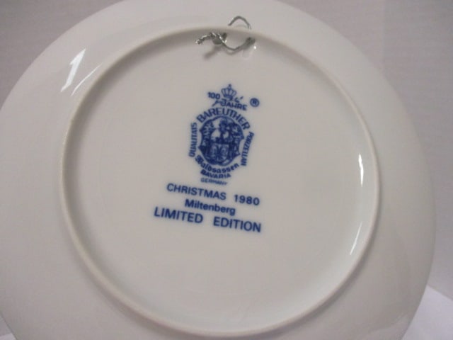 Six German Porcelain Collector Plates - 9
