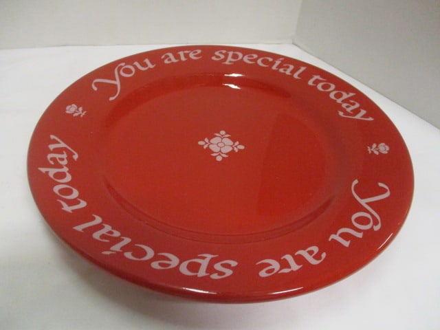 Two Honored Guest Plates - 6