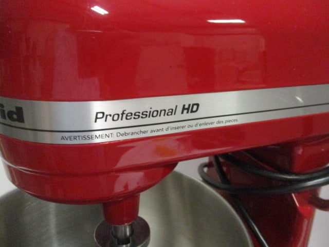 KitchenAid Red Professional HD Bowl-Lift Stand Mixer - 3