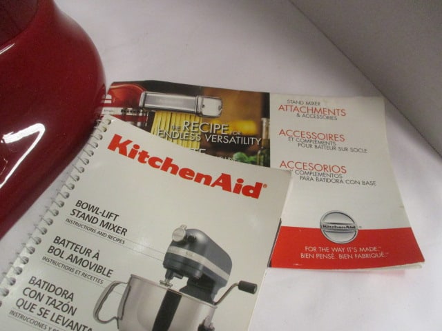 KitchenAid Red Professional HD Bowl-Lift Stand Mixer - 6