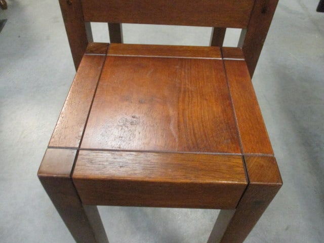 Pottery Barn Ginger Finish 2 Piece Nesting Table Set - 2