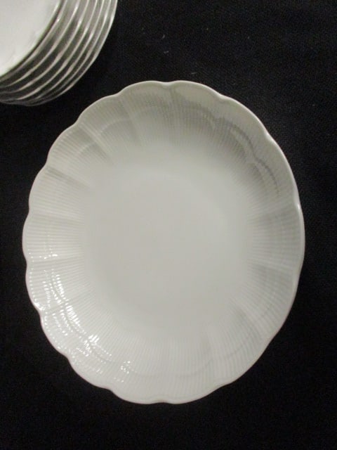 Kaiser "Romantica" West Germany Porcelain Bowls, Plates and Bouillon Clear Soup Bowls - 2