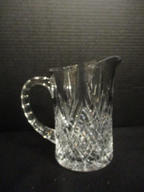 Heavy Crystal Pitcher with Pineapple Design (1 of 6)