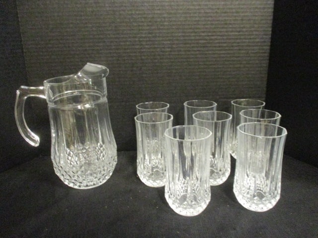 Cristal D'Arques Pitcher and Iced Tea Glasses (1 of 9)