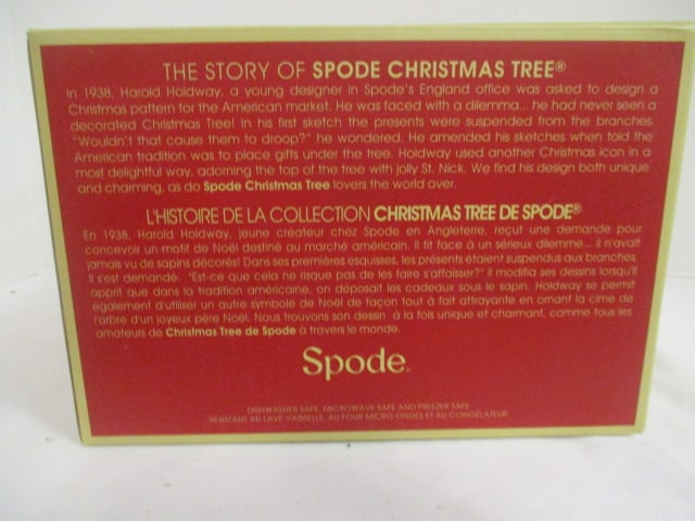 New Old Stock Spode "Christmas Tree" Batter Jug in Original Box - 3