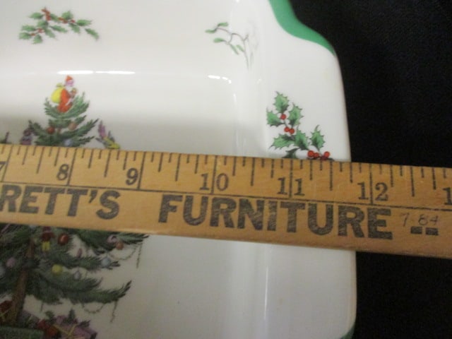 Two Spode "Christmas Tree" Oven to Table Bakers - 10