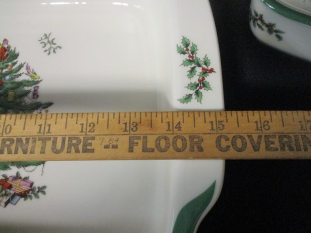 Two Spode "Christmas Tree" Oven to Table Bakers - 5