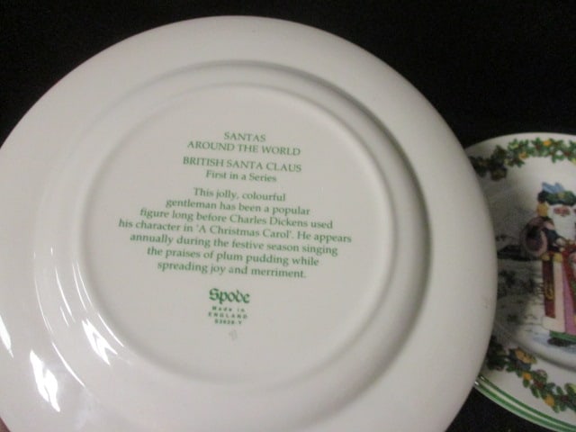 Six Spode "Santas Around the World" Annual Collector Plate - 3