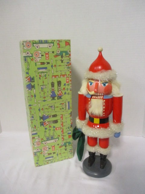Vintage Original Erzgebirge Santa Claus Nutcracker in Original Box (1 of 8)