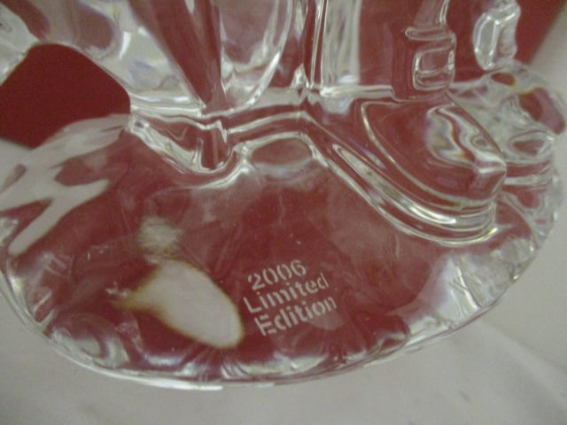 Waterford 1st Edition St. Nicholas Crystal Sculpture in Original Box - 4