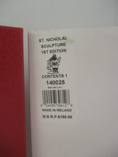 Waterford 1st Edition St. Nicholas Crystal Sculpture in Original Box - 6