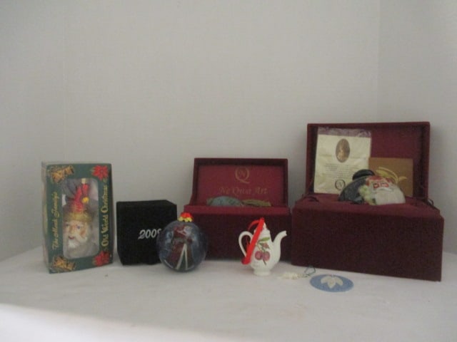 Designer Collectible Ornaments-Ne "Qwa Art, The Merek Family's, Wedgwood and: Portmeirion