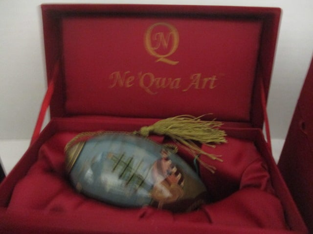 Designer Collectible Ornaments-Ne "Qwa Art, The Merek Family's, Wedgwood and - 5