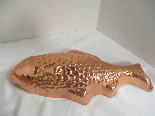 Two Copper Fish Molds - 4