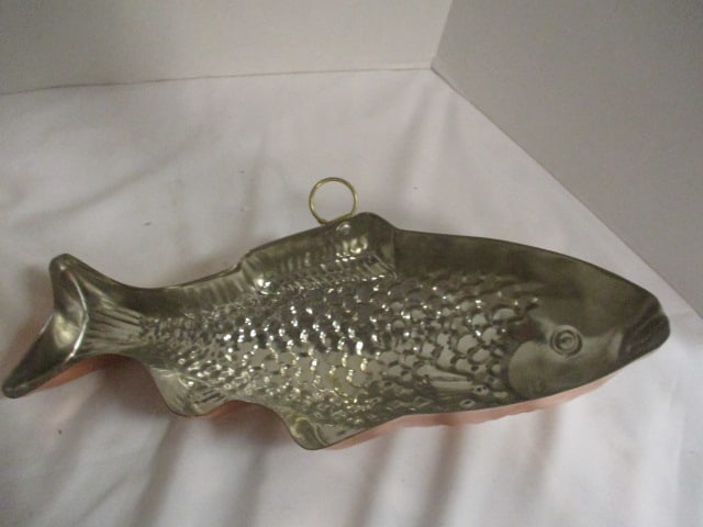 Two Copper Fish Molds - 5