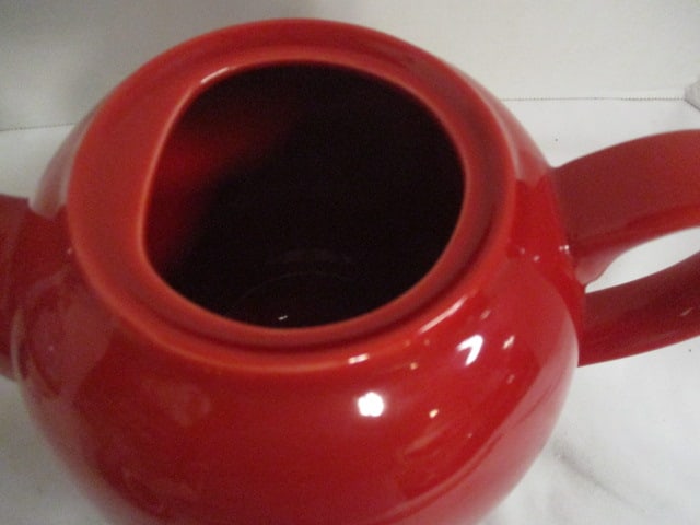 Sonoma Home Goods Tea for One Set and Red London Pottery "Globe Teapot" - 8