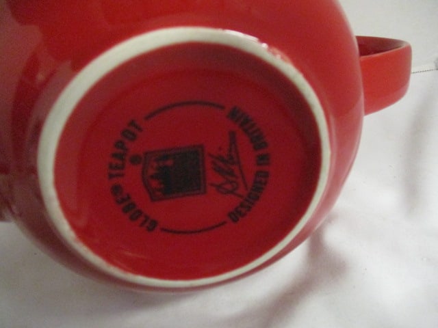 Sonoma Home Goods Tea for One Set and Red London Pottery "Globe Teapot" - 9
