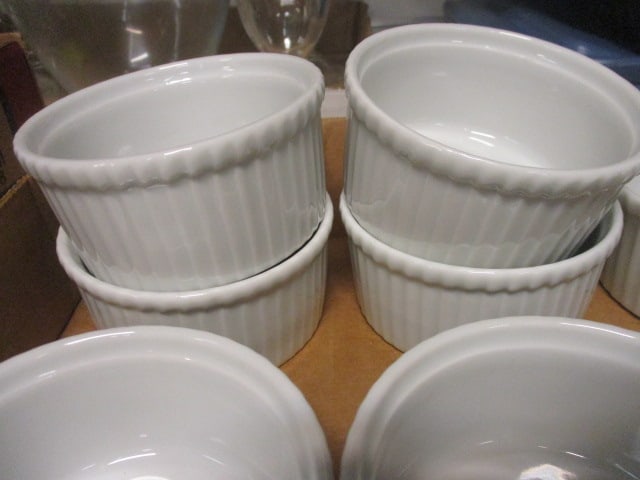 Grouping of Stoneware Ramekins - 4