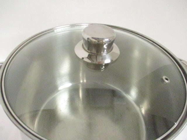 Chefline Artistry Pro Stainless Steel Stock Pot with Lid - 2