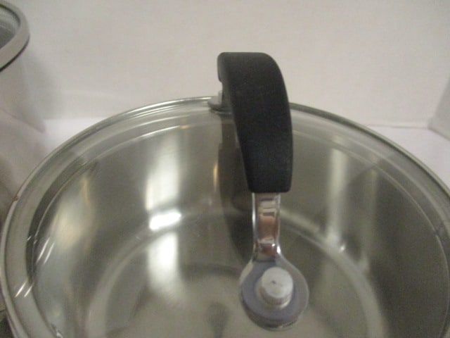 Two Cuisinart Stainless Steel Sauce Pans with Lids - 3