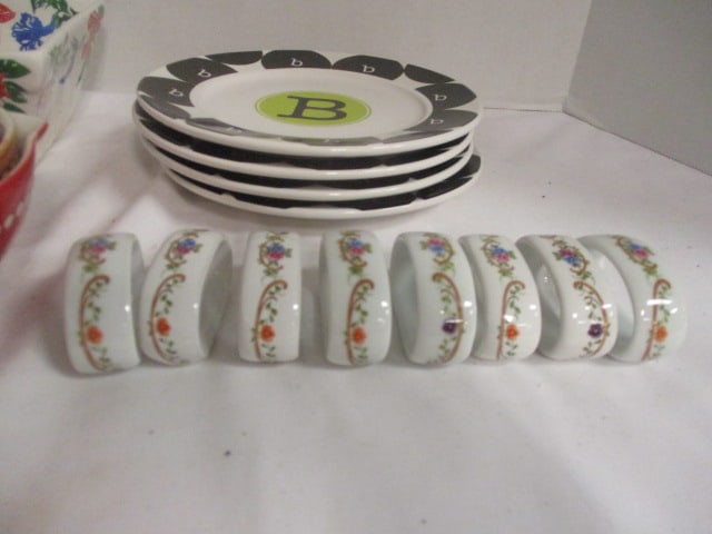 Whimsical Berry Bowl, Pottery Barn Lemon and Tomato Shape Bowls, Signature Room - 2