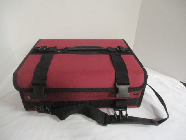 Sturdy Canvas Insulated Travel Caddy: .