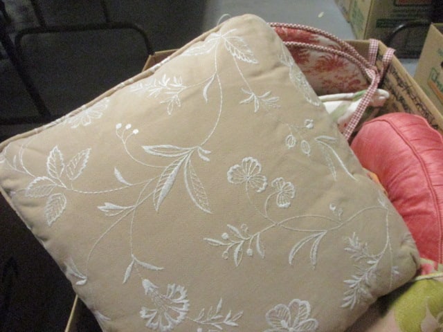Grouping of Decorative Throw Pillows and Seat Cushions - 2