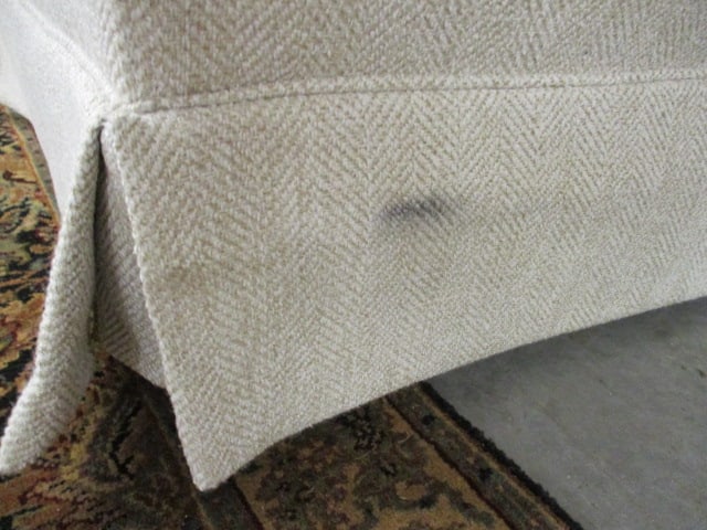 Nice Sherrill Furniture Tweed Upholstered Swiveling Rocker - 6