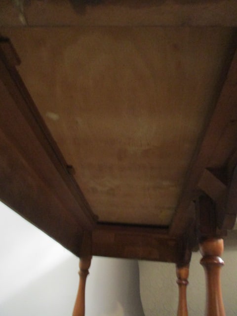 Vintage Hastings Puritan Colonial Revival Cherry Server with Open Plate Rack and Drawer - 20