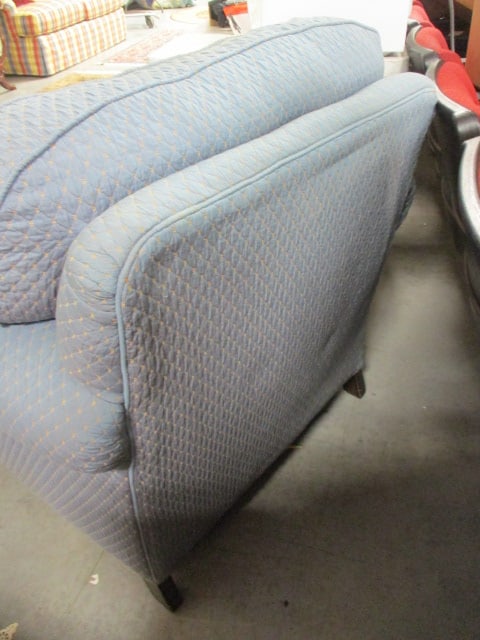 Wesley Hall Inc. Quilted Diamond Upholstered Rolled Arm Chair - 5