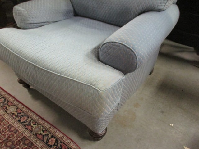 Wesley Hall Inc. Quilted Diamond Upholstered Rolled Arm Chair - 6