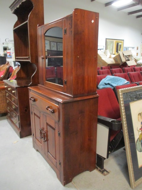 Virginia House Farmhouse Style Jelly Cupboard - 3