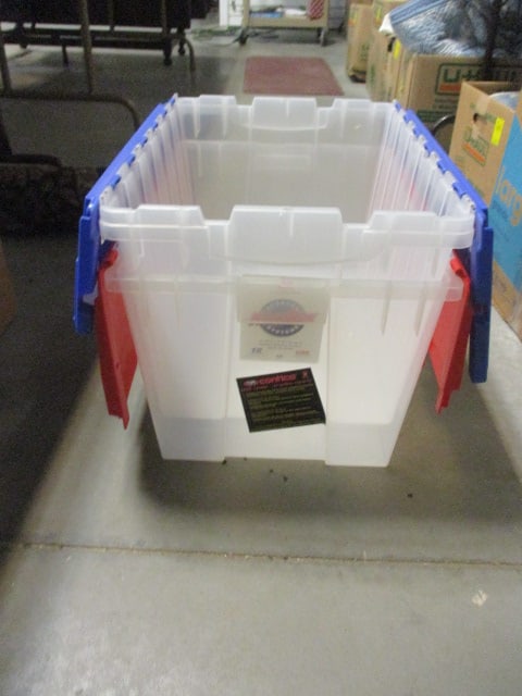 Two 12 Gallon Flip Top Totes (1 of 4)