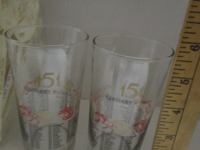 "The Kentucky Derby" Coffee Table Book, 2 "151st (2025)" Glasses, Drink Stirrers, - 8