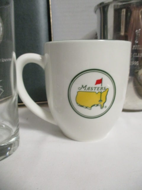 Lot of Golf Memorabilia: Masters Cup, "Baltusrol Golf Club" Plate, Photo Album, - 7