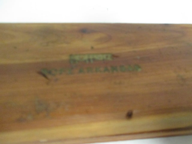 Hoffritz Soft Arkansas Sharpening Stone in Wood Box and Carborondum - 2